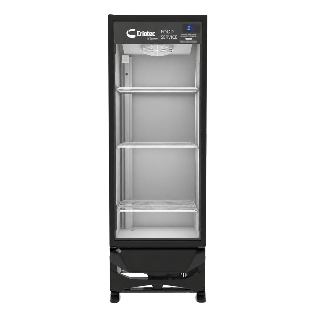 REFRIGERADOR CRIOTEC CFX-11 012400-1560 | Refrigerador Vertical | 1 Puerta Cristal |  11.11 Pies Cúbicos | Cremería Carnicería Abarrotes Refrigerador Vertical Comercial Conservador Enfriador Exhibidor de 1 2 3 Puertas Acero Inoxidable Restaurante Cocina Industrial Cremería Carnicería Abarrotes Hotel Negocio.