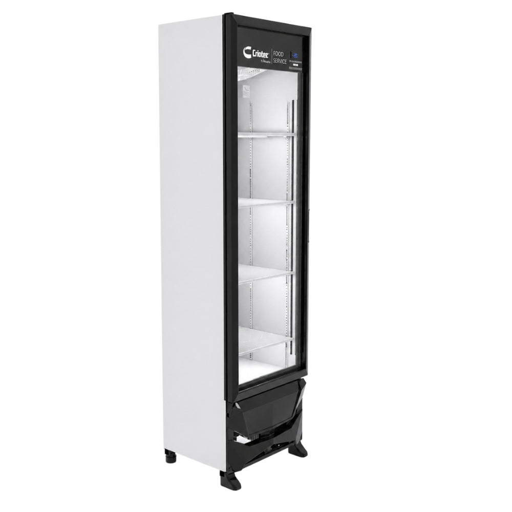 REFRIGERADOR CRIOTEC CFX-11 SL 013100-1381 | Refrigerador Vertical | 1 Puerta Cristal |  10.46 Pies cúbicos | Hotel Carnicería Abarrotes Refrigerador Vertical Comercial Conservador Enfriador Exhibidor de 1 2 3 Puertas Acero Inoxidable Restaurante Cocina Industrial Cremería Carnicería Abarrotes Hotel Negocio.