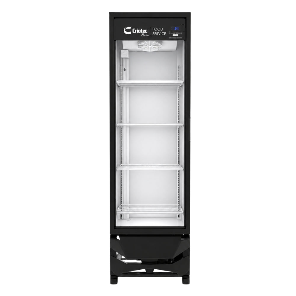 REFRIGERADOR CRIOTEC CFX-11 SL 013100-1381 | Refrigerador Vertical | 1 Puerta Cristal |  10.46 Pies cúbicos | Hotel Carnicería Abarrotes Refrigerador Vertical Comercial Conservador Enfriador Exhibidor de 1 2 3 Puertas Acero Inoxidable Restaurante Cocina Industrial Cremería Carnicería Abarrotes Hotel Negocio.
