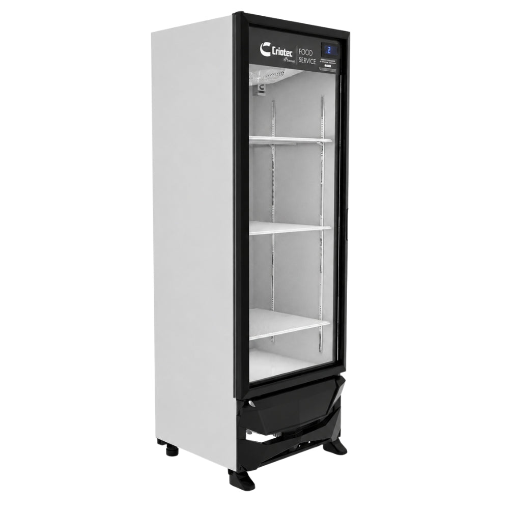 REFRIGERADOR CRIOTEC CFX-13 010300-531 | Refrigerador Vertical | 1 Puerta Cristal | 12.8 Pies Cúbicos | Carnicería Abarrotes Cremería Refrigerador Vertical Comercial Conservador Enfriador Exhibidor de 1 2 3 Puertas Acero Inoxidable Restaurante Cocina Industrial Cremería Carnicería Abarrotes Hotel Negocio.
