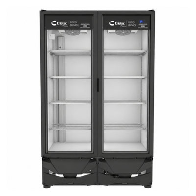 REFRIGERADOR CRIOTEC CFX-42 2P | Refrigerador Vertical | 2 Puertas Cristal | 43.25 Pies Cúbicos | Carnicerías Cremerías Abarrotes Minisúpers Tiendas de conveniencia Supermercados Restaurantes Cafeterías Panaderías y pastelerías Tiendas de lácteos Tiendas de bebidas Delicatessen Cocinas industriales Hoteles Comedores negocios de alimentos preparados.