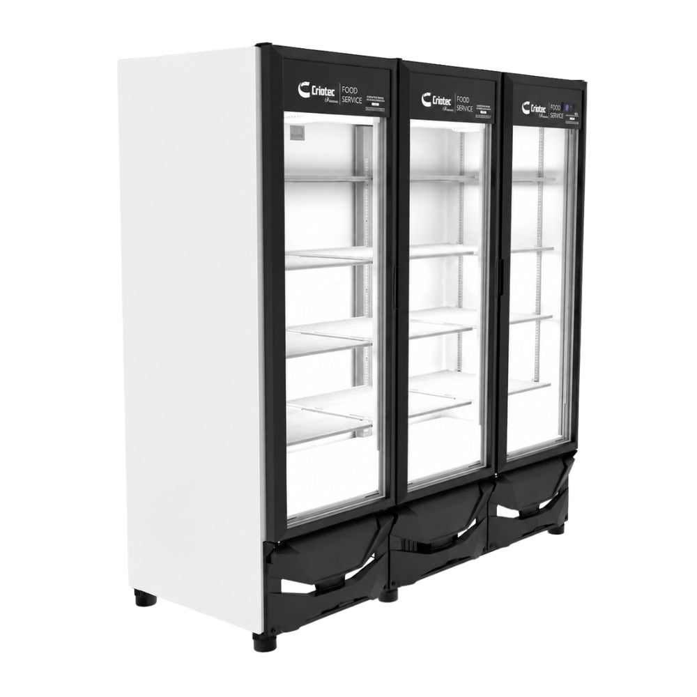 REFRIGERADOR CRIOTEC CFX-64 3P | Refrigerador Vertical | 3 Puertas Cristal | 62.96 Pies Cúbicos | Carnicerías Cremerías Abarrotes Minisúpers Tiendas de conveniencia Supermercados Restaurantes Cafeterías Panaderías y pastelerías Tiendas de lácteos Tiendas de bebidas Delicatessen Cocinas industriales Hoteles Comedores negocios de alimentos preparados.