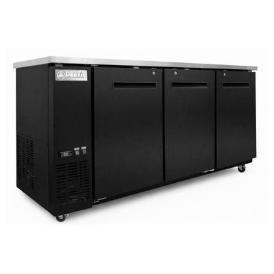 REFRIGERADOR DELTA D-BBC-3PS | Refrigerador CONTRA BARRA | 19 Pies Cúbicos | 3 Puertas |  Hotel Carnicería Abarrotes