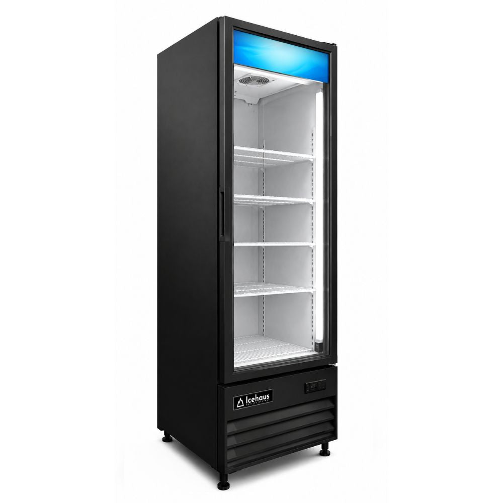 REFRIGERADOR ICEHAUS RVC-1PC-530 | Refrigerador Vertical Comercial | 1 Puerta | 18.7 ft3 Pies Cúbicos - 530 Litros | Super Mercado Merchandisers