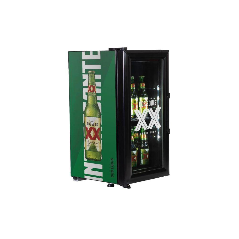 REFRIGERADOR IMBERA 1019786CCVS24 | Refrigerador Mini Bar Exhibidor | 1 Puerta Cristal | 1.5 Pies Cúbicos | Bar Cervecería Barra Tienda Refrigerador Refresquero Latas Restaurante Lácteos Industrial Cocina Cremería Comercios Insumos Hotel Panadería Carnicería.