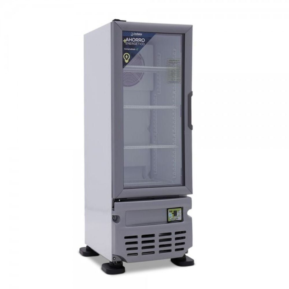 REFRIGERADOR IMBERA 1023798VRS05 |  Refrigerador  Vertical 1 Puerta Cristal | 5 Pies Cúbicos |  Carnicería Abarrotes Comercios Cremerías