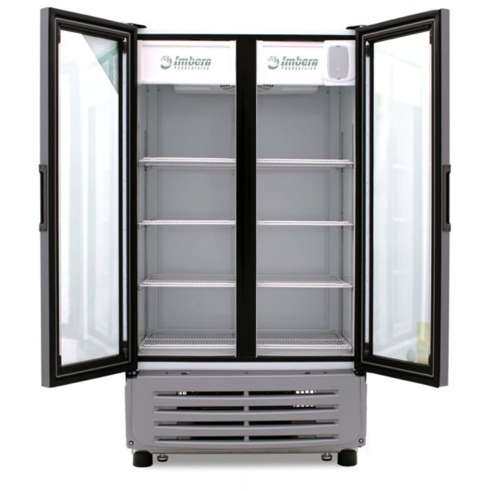 REFRIGERADOR IMBERA 1023803VR19D | Refrigerador  Vertical |  2 Puertas Cristal | 19 Pies Cúbicos |  Hotel Restaurante Carnicerías Cremerías Bar Hotel Abarrotes Cocina Comercios Insumos Panadería Refresquero Latas Bar  Lácteos Industrial.