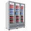 REFRIGERADOR IMBERA 1023825 G342 3P | Refrigerador Vertical | 3 Puertas Cristal | 42 Pies Cúbicos | Refresquero Cremerías Carnicería Abarrotes