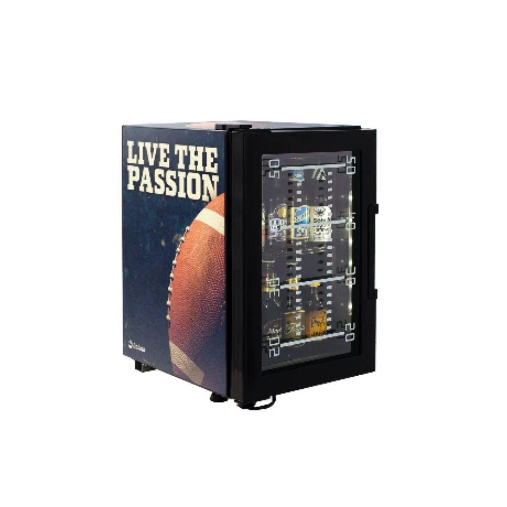 REFRIGERADOR IMBERA LIVE THE PASSION 1023558SVC01-B1 | Refrigerador Mini Bar Exhibidor | 1 Puerta Cristal | 1.9 Pies Cúbicos | Bar Hotel Restaurante Cocina Cremería Comercios Insumos Panadería Refresquero Industrial Carnicería Abarrotes.