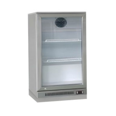 REFRIGERADOR KEITER KREPPSLAND METGN-126L | Refrigerador Contrabarra Back Bar | 1 Puerta | Acero Inoxidable | Cocina Industrial Bar Hotel