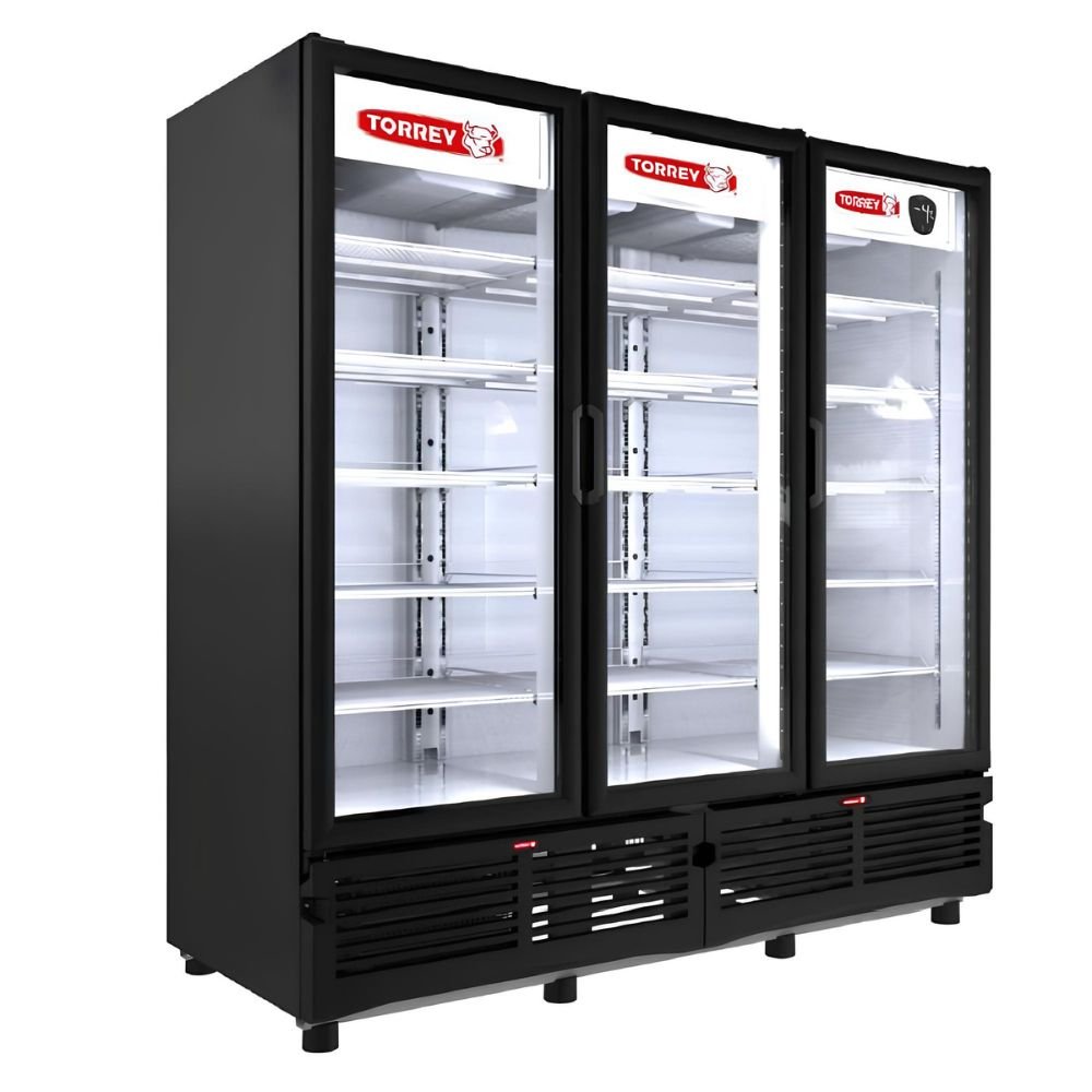 REFRIGERADOR TORREY TVC72 1029751 | Refrigerador Vertical | 3 Puertas | 72 Pies Cúbicos | Restaurante Carnicería Cocina Industrial Industrial Restaurante Carnicería Cocina Industrial  Refresquero Latas Carnicería Abarrotes Cocina Cremería Comercios Insumos Hotel Panadería Refresquero Latas Bar Tiendas Carnicería Abarrotes