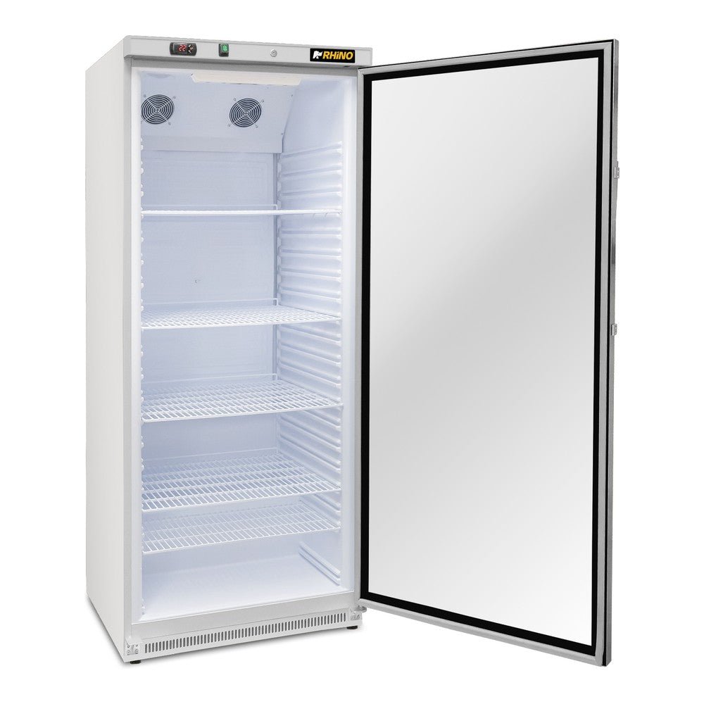 REFRIGERADOR RHINO REVEAB-19C | Refrigerador Vertical | 1 Puerta Cristal | Capacidad 20 Pies Cúbicos | Tienda Cafetería Restaurante