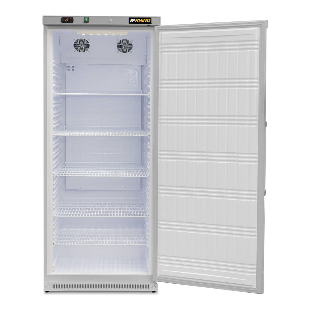REFRIGERADOR RHINO REVEAB-19S | Refrigerador Vertical | 1 Puerta Sólida | Capacidad 19 Pies Cúbicos | Tienda Cafetería Restaurante