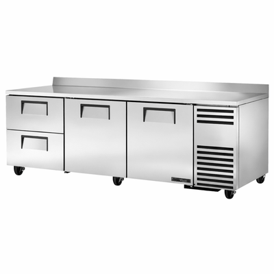REFRIGERADOR BAJO MOSTRADOR TRUE TWT-93D-2-HC | Refrigerador | 2 Puertas | 2 Cajones | 4 Estantes | Restaurante Bar Cocina Industrial