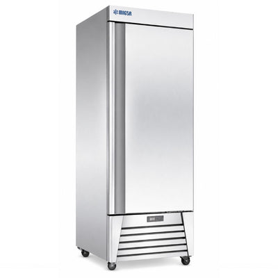 REFRIGERADOR MIGSA UR-27C-1 | Refrigerador Refrigerador Vertical 1 Puerta Solida | 650 Litros | Acero Inoxidable | Bistró Carnicería Abarrotes | Refrigerador Vertical Comercial Conservador Enfriador Exhibidor de 1 2 3 Puertas Acero Inoxidable Restaurante Cocina Industrial Cremería Carnicería Abarrotes Hotel Negocio