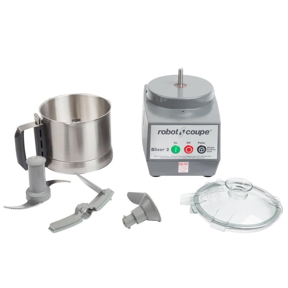 Robot Coupe BLIXER 2 Procesador  Alimentos Monofásico Tazón Acero Inoxidable Velocidad Simple - Procesadores Alimentos / Ralladores / Cortadores - Robot Coupe - KitchenMax Store