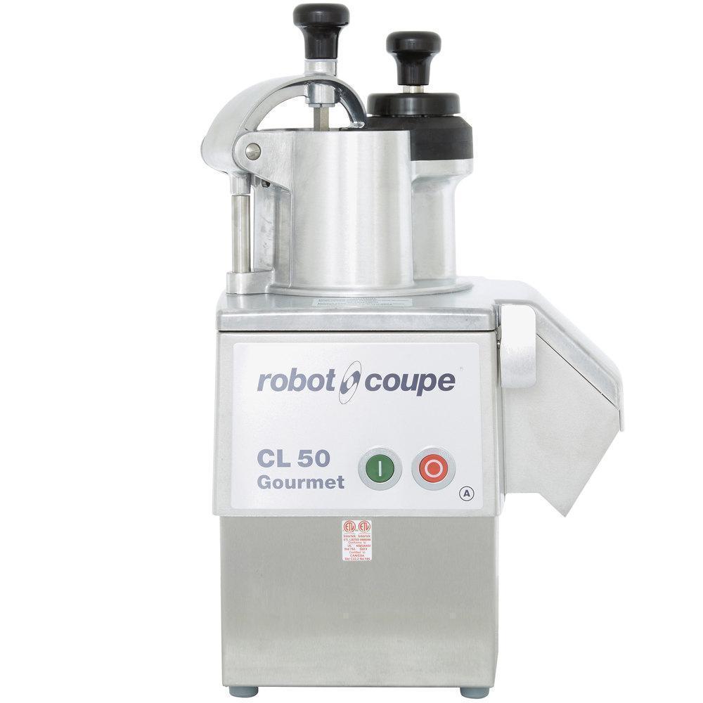 Robot Coupe CL50 Gourmet Procesador  Alimentos con Alimentación Continua 120V - Procesadores Alimentos / Ralladores / Cortadores - Robot Coupe - KitchenMax Store