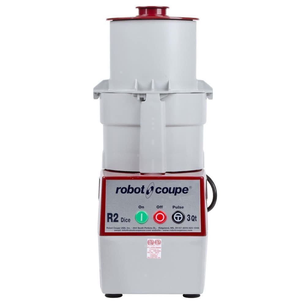 Robot Coupe R2CLR DICE Procesador Alimentos Monofásico 2 HP - Procesadores Alimentos / Ralladores / Cortadores - Robot Coupe - KitchenMax Store