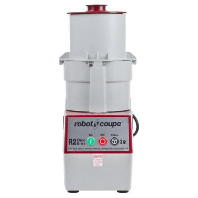 Robot Coupe R2DICE ULTRA Procesador  Alimentos 3 Qt. Alimentación Continua 2 HP 120v - Procesadores Alimentos / Ralladores / Cortadores - Robot Coupe - KitchenMax Store