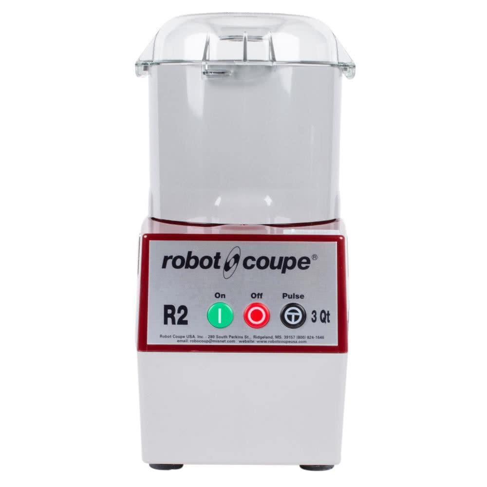 Robot Coupe R2N Procesador Alimentos Monofásico Cuchillo Fondo de Cuba 1 HP - Procesadores Alimentos / Ralladores / Cortadores - Robot Coupe - KitchenMax Store
