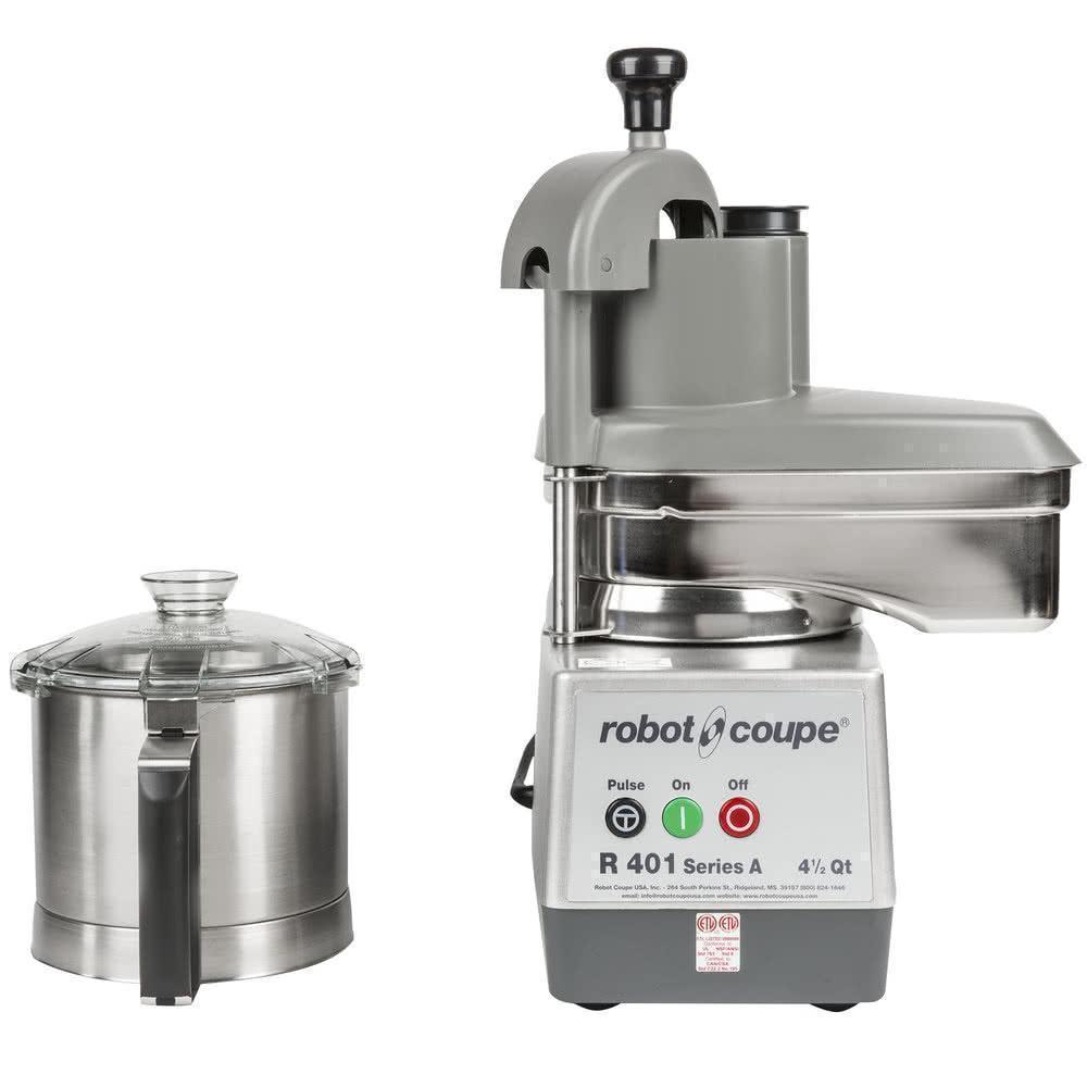 Robot Coupe R401 Procesador Alimentos Monofásico Cuchilla Lisa 1.5 HP - Procesadores Alimentos / Ralladores / Cortadores - Robot Coupe - KitchenMax Store