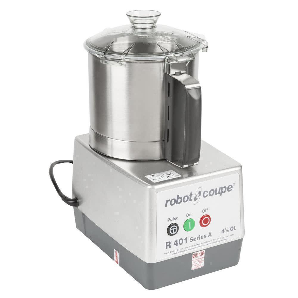 Robot Coupe R401 Procesador Alimentos Monofásico Cuchilla Lisa 1.5 HP - Procesadores Alimentos / Ralladores / Cortadores - Robot Coupe - KitchenMax Store