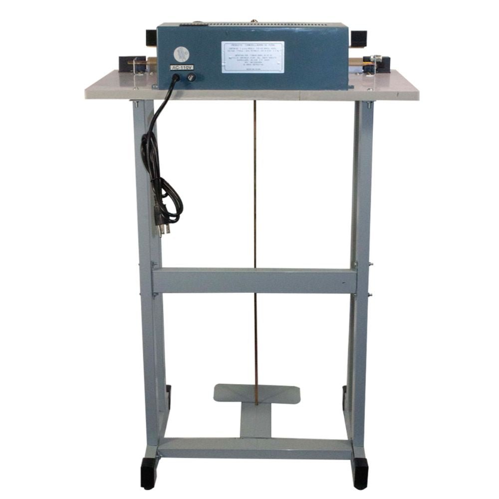 SELLADORA NOVAL PAS-400 | Selladora de Pedal 400mm | Sellado 2 mm | Restaurantes Empacar Alimentos Restaurantes Empacadora Selladora para Cocina Industrial Conservar Alimentos Sellar Empaques Transportar Alimentos Envasado Al Vacío 