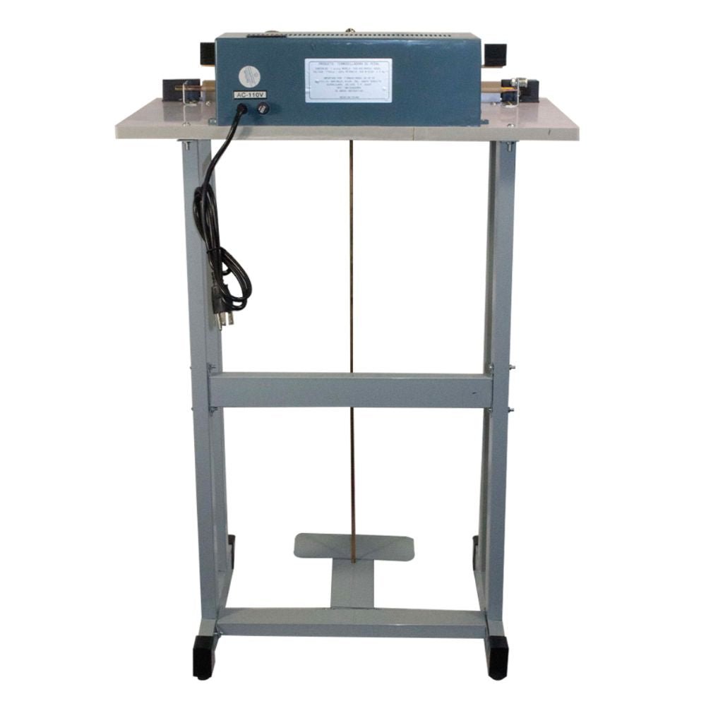 SELLADORA NOVAL PAS-600 | Selladora de Pedal 600mm | Sellado 2 mm | Restaurantes Empacar Alimentos Restaurantes Empacadora Selladora para Cocina Industrial Conservar Alimentos Sellar Empaques Transportar Alimentos Envasado Al Vacío 