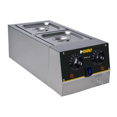 TEMPLADORA RHINO CHOCO-2 | Templadora Doble para Derretido | Cocina Industrial Restaurante