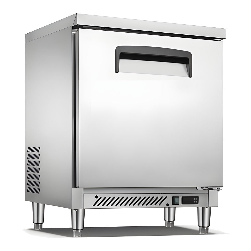 Mesa Fría Migsa UC-27C-1, 180 litros, en acero inoxidable.