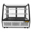 VITRINA REFRIGERADA RHINO VIREMO-120 | Vitrina Refrigerada de Mostrador | Capacidad 120 L | Iluminación LED | Cafetería Pastelería Tienda