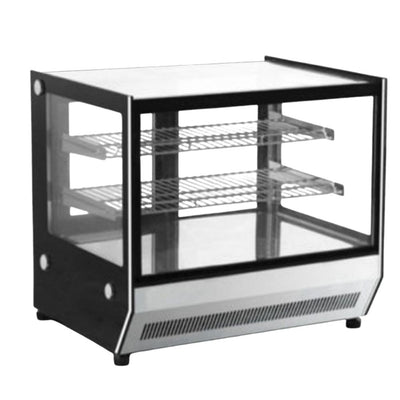 VITIRNA KEITER KREPPSLAND METGN-660RT | Vitrina Refrigerada | Vidrio Recto sobre Mostrador | 3 Niveles | Pasteleria Negocio Alimentos
