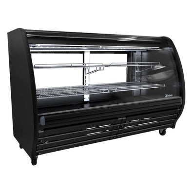 VITRINA IMBER 1028250 PHS18-F2 | Vitrina Cremera | 18 pies cúbicos |  Cremería Pastelería Supermercado Repostería Negocio Alimentos Pasteles Panes Exhibición Industrial Carnicería Cremería