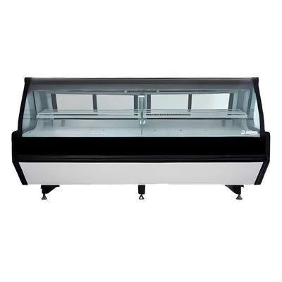 VITRINA IMBERA 1029121 VMCA-250 | Vitrina Cremera | 636 L |  Cremería Pastelería Supermercado Repostería Negocio Alimentos Pasteles Panes Exhibición Industrial Carnicería Cremería