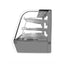 VITRINA RHINO VICAMO-160L | Vitrina Caliente Sobre Mostrador | Frente 57 cm | Capacidad 160 L | Buffet Restaurante Cafetería | Vitrina Caliente Exhibidor de Alimentos Calientes Mantenedor Térmica Acero Inoxidable Restaurante Cafetería Buffet Cine Tienda de Conveniencia Negocio