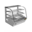 VITRINA RHINO VICAMO-160L | Vitrina Caliente Sobre Mostrador | Frente 57 cm | Capacidad 160 L | Buffet Restaurante Cafetería | Vitrina Caliente Exhibidor de Alimentos Calientes Mantenedor Térmica Acero Inoxidable Restaurante Cafetería Buffet Cine Tienda de Conveniencia Negocio