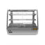 VITRINA RHINO VICAMO-160L | Vitrina Caliente Sobre Mostrador | Frente 57 cm | Capacidad 160 L | Buffet Restaurante Cafetería | Vitrina Caliente Exhibidor de Alimentos Calientes Mantenedor Térmica Acero Inoxidable Restaurante Cafetería Buffet Cine Tienda de Conveniencia Negocio