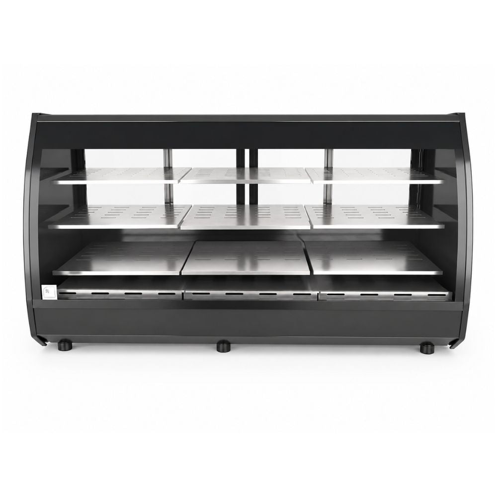 VITRINA CRIOTEC VCR-200M HC | Vitrina Carnicera | Acero Inoxidable | Panaderías Pastelerías Cafeterías | Vitrina Carnicera Refrigerada Exhibidor de Carnes Embutidos de Mostrador Acero Inoxidable Carnicería Charcutería Salchichonería Supermercado Cremería Autoservicio