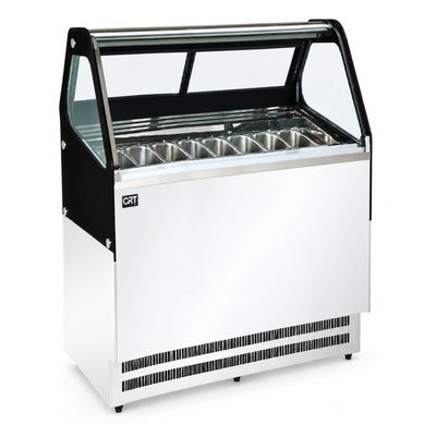 Vitrina Crt 200-012-019 FGGS1500LM, vitrina refrigerada, en acero inoxidable.