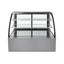 VITRINA DRAGO VPC-150 | Vitrina Pastelera Curva | 9.4 ft3 - 265 Litros | Hoteles Heladerías Bistrós | Vitrina Refrigerada Exhibidora Exhibidor de Pasteles Postres Vitrina de Mostrador Cristal Curvo Acero Inoxidable Pastelería Cafetería Cremería Carnicería Restaurante Supermercado