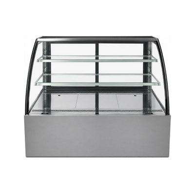 VITRINA DRAGO VPC-150 | Vitrina Pastelera Curva | 9.4 ft3 - 265 Litros | Hoteles Heladerías Bistrós