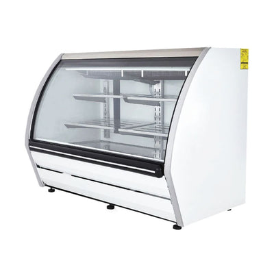 VITRINA IMBERA BLANCA 1026026PHS17| Vitrina Cremera | 17.83 pies cúbicos  | Cremería Pastelería Supermercado Repostería Negocio Alimentos Pasteles Panes Exhibición Industrial Carnicería Cremería.