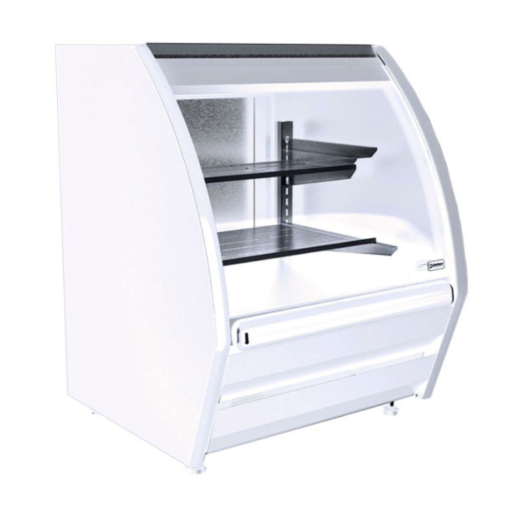 VITRINA IMBERA BLANCA 1026441PHS8F1 | Vitrina Cremera | 8 pies cúbicos | Cremería Pastelería Tienda Comercial Supermercado Alimentos Refrigeración Exhibición Negocio Abarrotes.