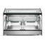 VITRINA MIGSA CW-128 | Vitrina Refrigerada Sobre Mostrador | Cristal Recto | Super Mercado | Vitrina Sobre Mostrador Exhibidor Refrigerada o Neutra Acero Inoxidable Cafetería Pastelería Restaurante Tienda de Conveniencia Cremería Negocio