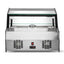 VITRINA MIGSA CW-128 | Vitrina Refrigerada Sobre Mostrador | Cristal Recto | Super Mercado | Vitrina Sobre Mostrador Exhibidor Refrigerada o Neutra Acero Inoxidable Cafetería Pastelería Restaurante Tienda de Conveniencia Cremería Negocio