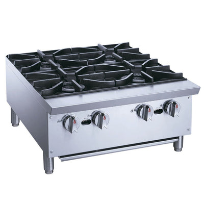 Parrilla Migsa XRB-4-MG, gas, en acero inoxidable.
