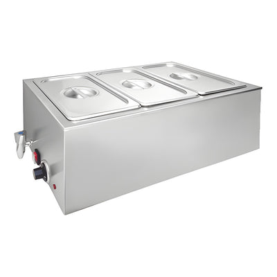 Baño Maria Migsa ZCK165AT-3, eléctrico, en acero inoxidable.