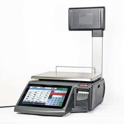 BÁSCULA ETIQUETADORA TORREY DWLS30-T DFADWLT3008 | Báscula Etiquetadora | Supermercado Carnicería Abarrotes | Báscula Etiquetadora con Impresora de Etiquetas Punto de Venta Pesar Etiquetar Acero Inoxidable Supermercado Carnicería Cremería Abarrotes Salchichonería Negocio