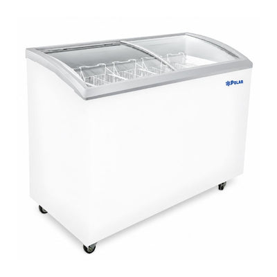 CONGELADOR TORREY CH-520CR CCH520CR016 | Congelador Horizontal Tapa de Cristal Curvo | Supermercado Heladería Tienda | Congelador Horizontal de Cofre Exhibidor Comercial para Helados Paletas Nieves Acero Inoxidable Supermercado Heladería Paletería Cremería Tienda de Conveniencia