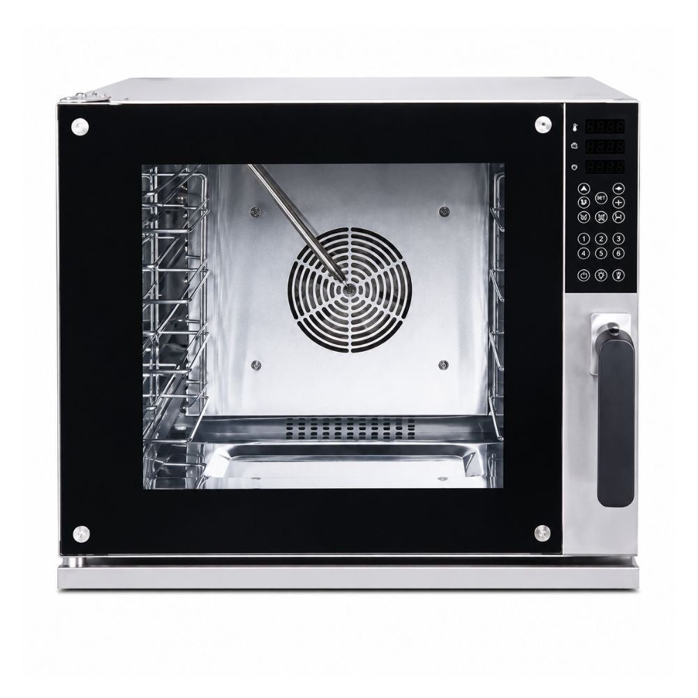 HORNO MIGSA SELECT HDM-600/220 | Horno Convección Digital | Rango de Temperatura de 50°C a 260°C | Acero Inoxidable | Restaurante Panadería Cocina Industrial | Horno de Convección Eléctrico Gas para Panadería Pastelería Pan Pasteles Galletas Acero Inoxidable Restaurante Cocina Industrial Pizzería Negocio